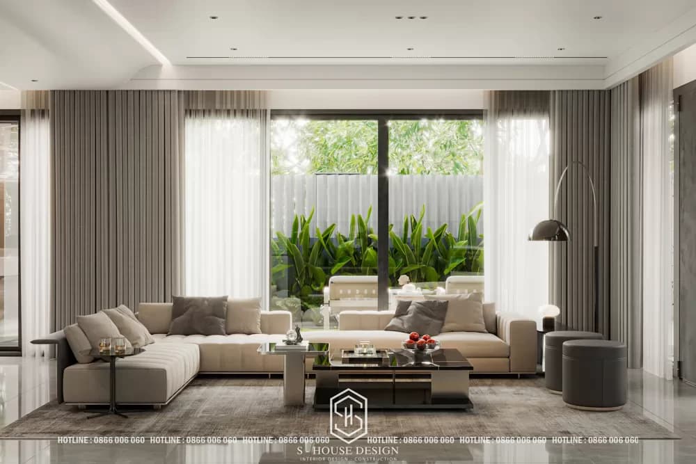 Thiết Kế Biệt Thự Hiện Đại Có Hồ Bơi Sân Thượng (5)