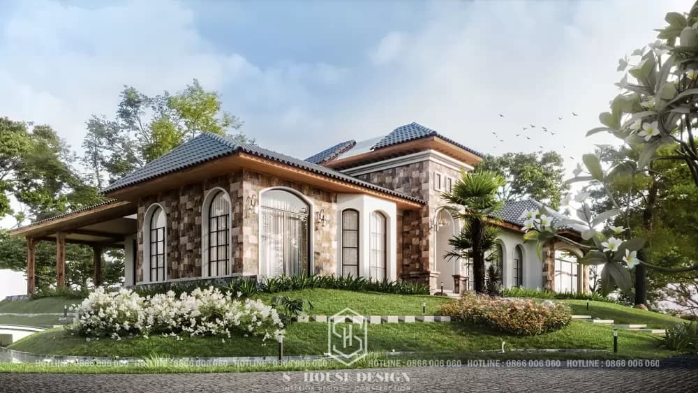 Thiết kế biệt thự vườn sinh thái (1)
