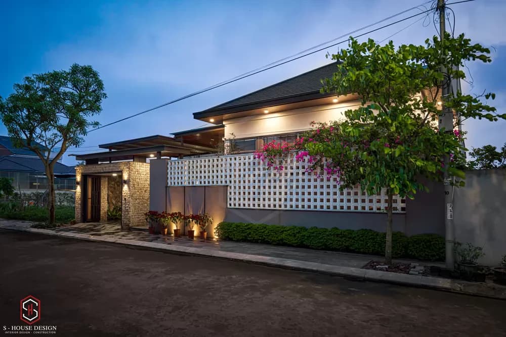 Kiến Trúc Thực Tế Biệt Thự Vườn Anh Trí (2)