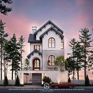 Farmhouse Bellana Villa Style Villa Design