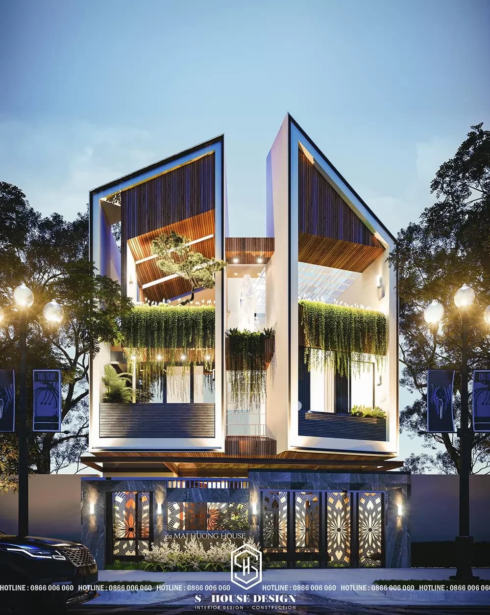 Thiết Kế Nhà Phố Hiện Đại Chị Mai Hương (2)
