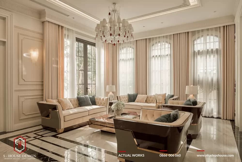 Hoàn Thiện Nội Thất Biệt Thự Sunshine Villa