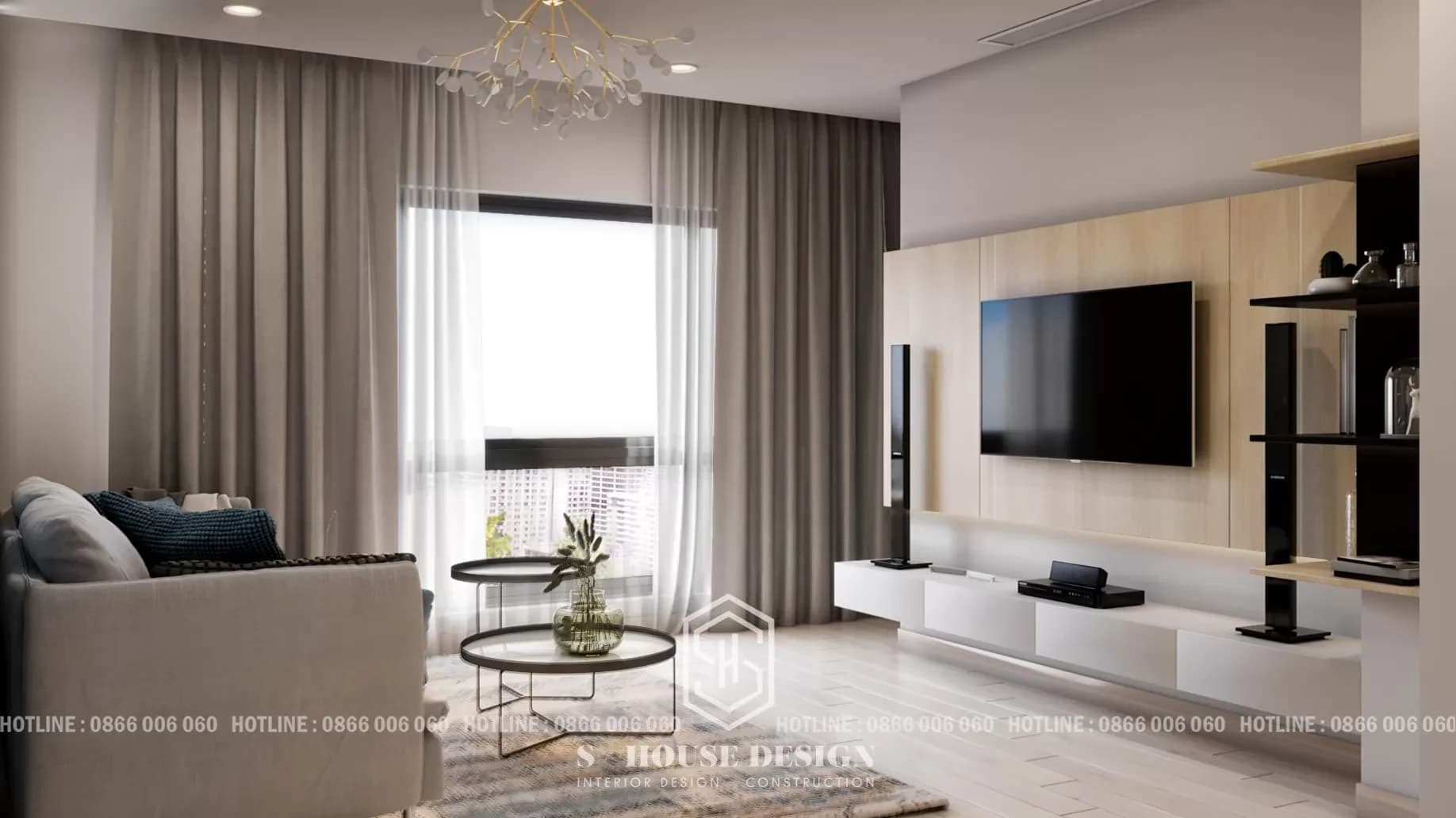 Thiết kế nội thất căn hộ Gold Coast Nha Trang (1)
