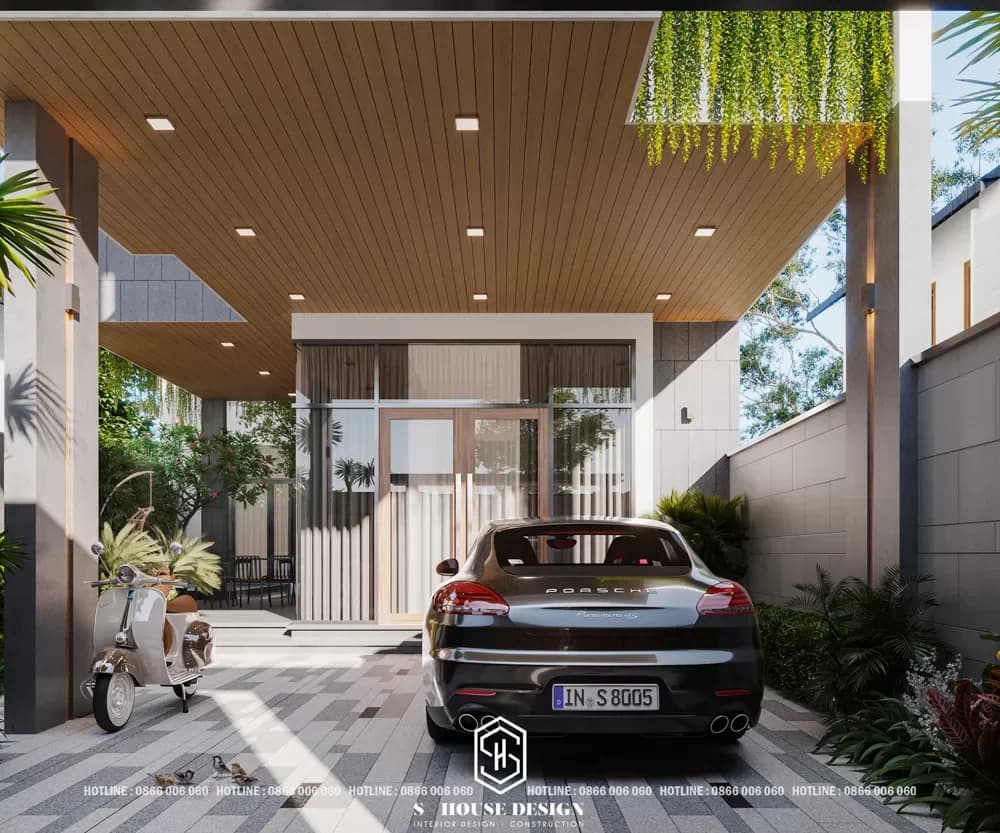 Architectural design of Mr. Hung's townhouse (5)