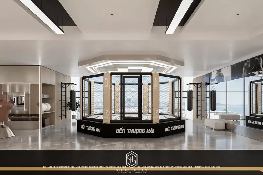Thiết kế phòng Gym - Bến Thượng Hải Gym & Fitness Center (1)