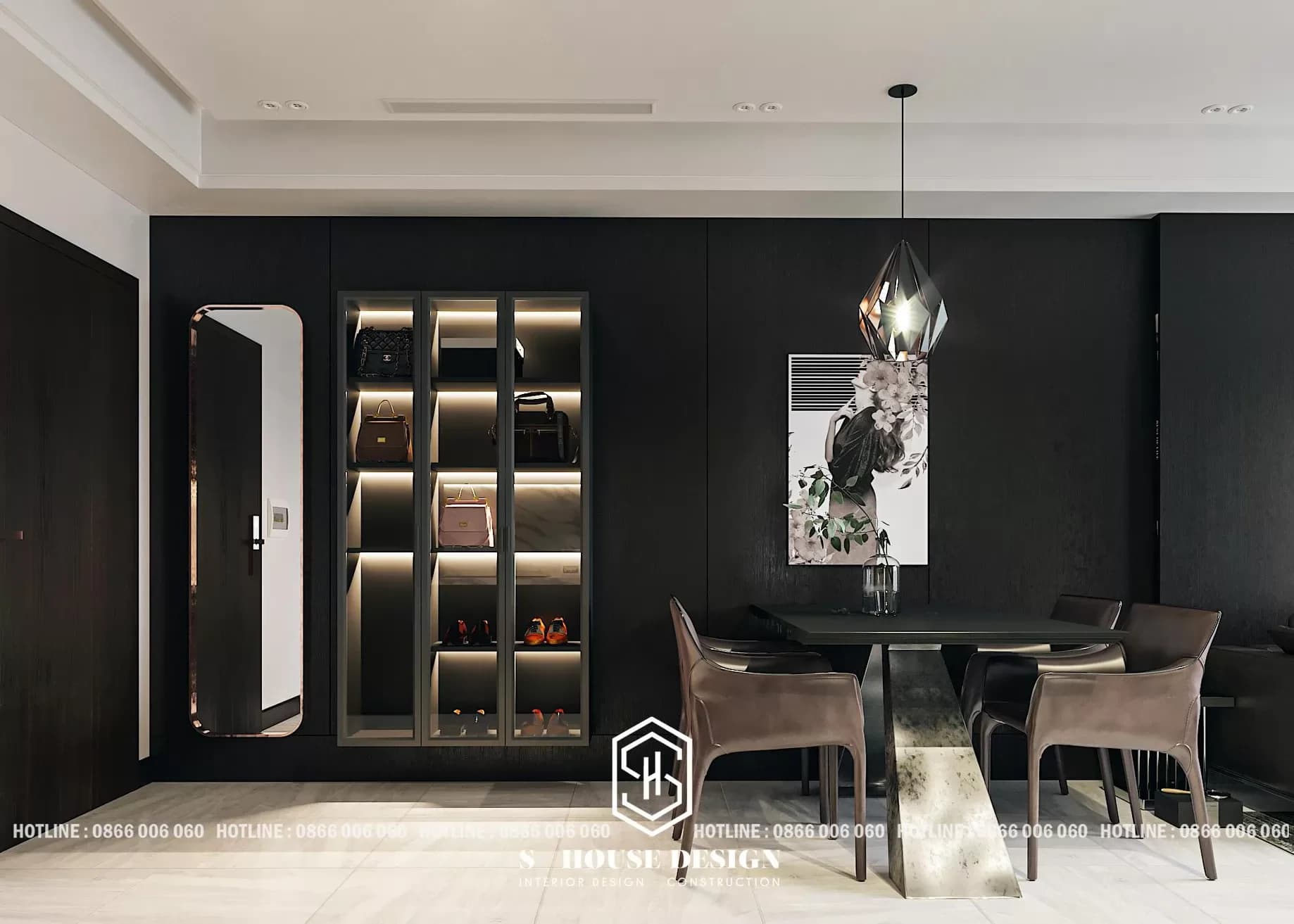 Thiết kế nội thất căn hộ cực chất (4)