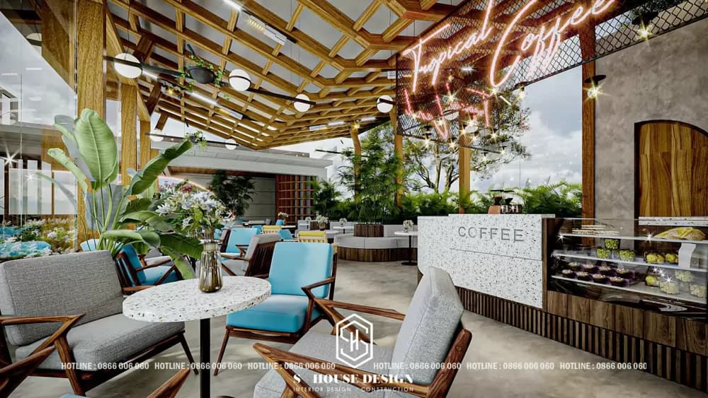 Thiết Kế Quán Cafe Miền Nhiệt Đới (1)