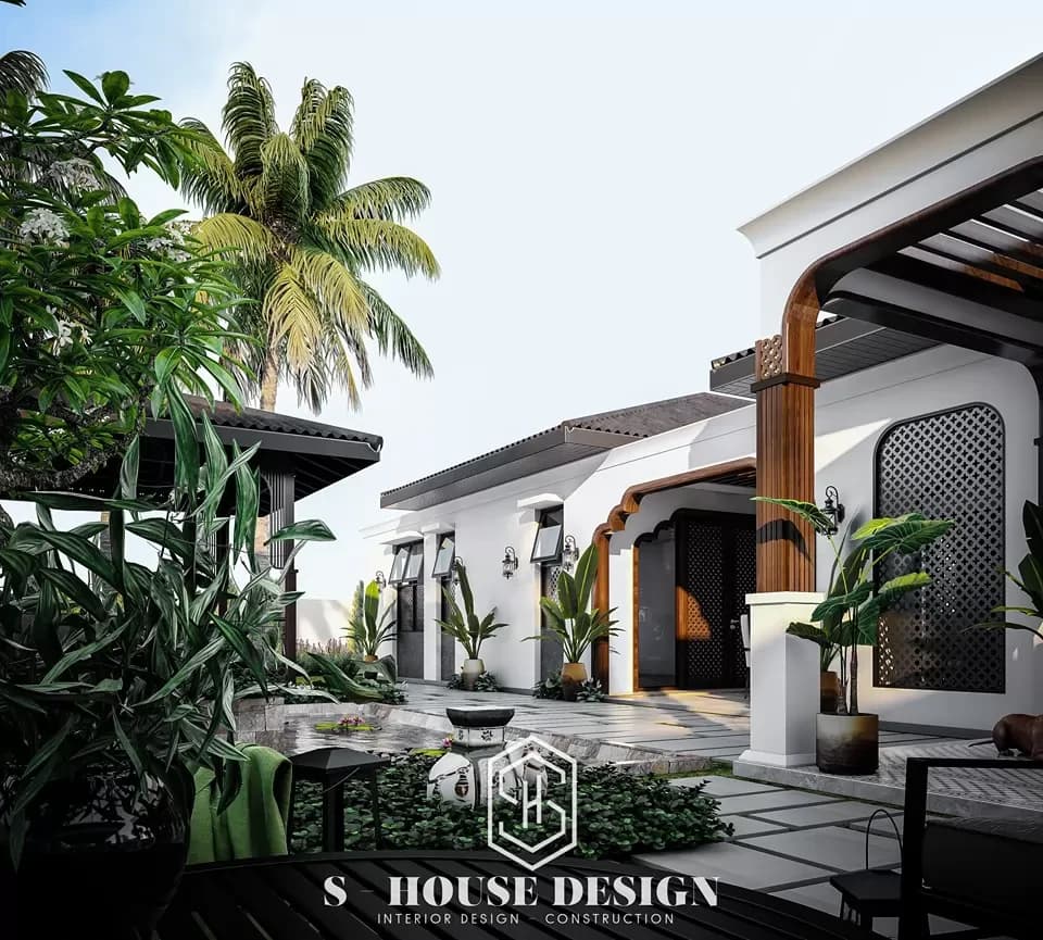 Thiết kế kiến trúc Indochina Villa (4)