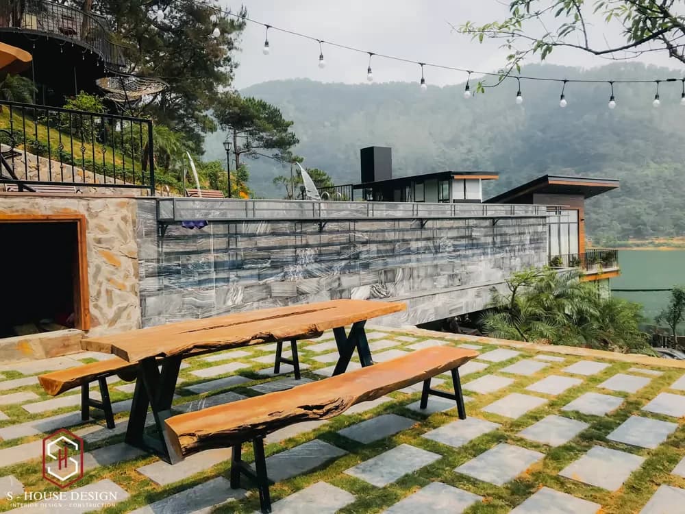 Actual completion of farmstay O'Chen Villa in Soc Son, Hanoi (5)