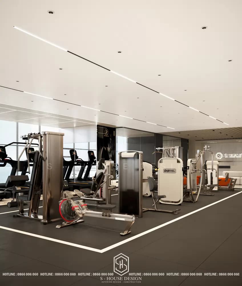 Gym design - Shanghai Bund Gym & Fitness Center (2)