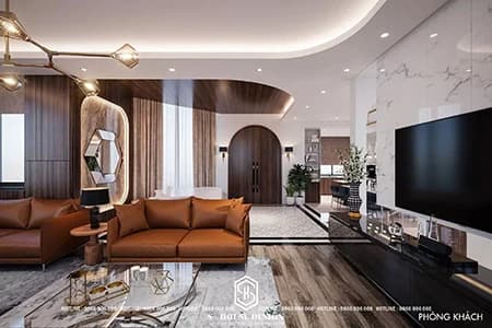 Thiết kế nội thất nhà đồi Đà Lạt