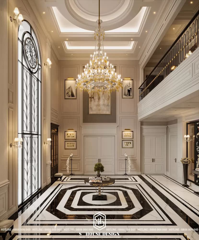 Classy Neoclassical Mansion Interior Design (2)