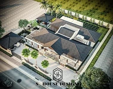 Thiết kế kiến trúc Indochina Villa