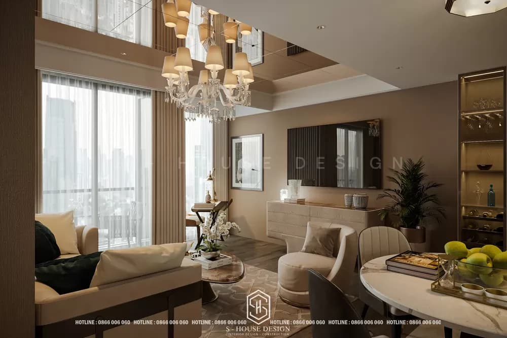 Thiết Kế Nội Thất Căn Hộ Cao Cấp Grand Marina Saigon BaSon Quận 1