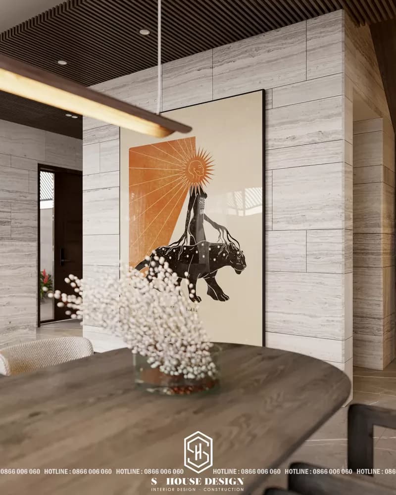 Interior design of Mr. Tuan's street villa in My Gia urban area (3)
