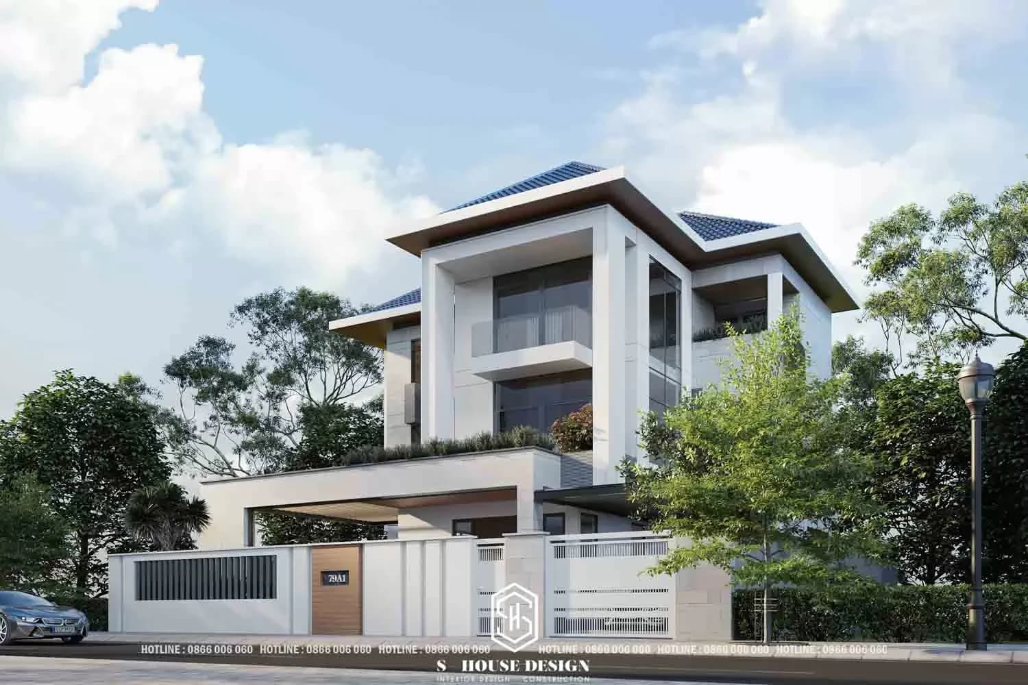 Architectural design of Villa Anh Van (3)