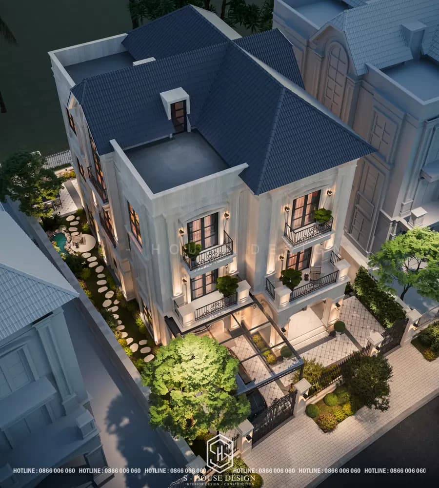 Unique Neoclassical Villa Design The Manhattan Glory Vinhomes (4)