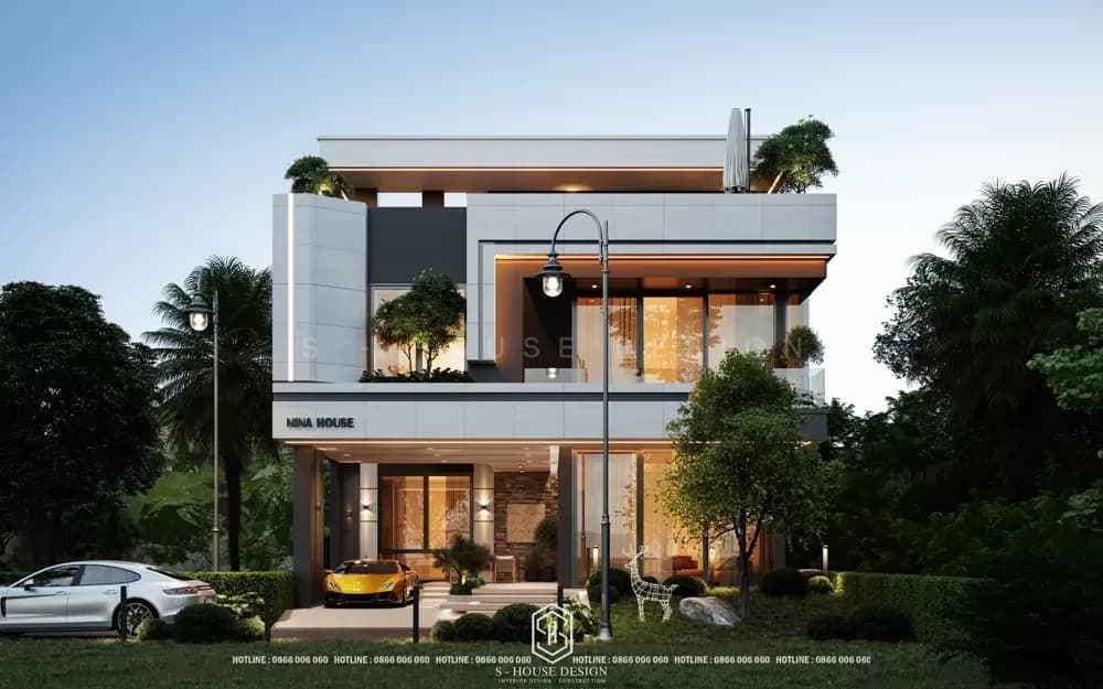 Modern Villa Design Nina House