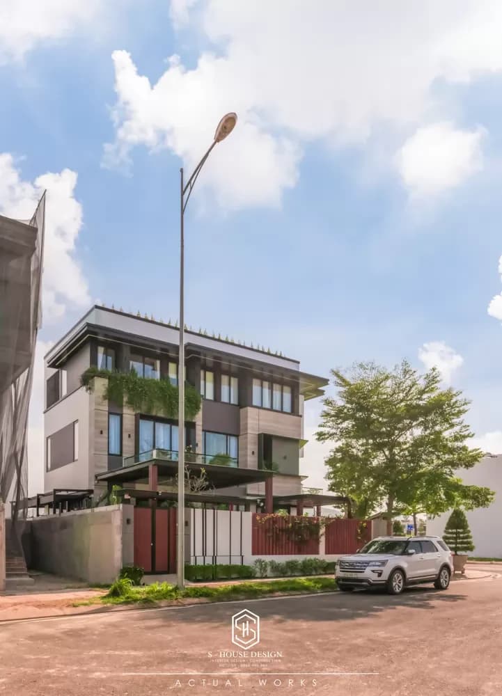 Kiến Trúc Thực Tế Biệt Thự Lô Góc Hiện Đại Tại Mỹ Gia (4)