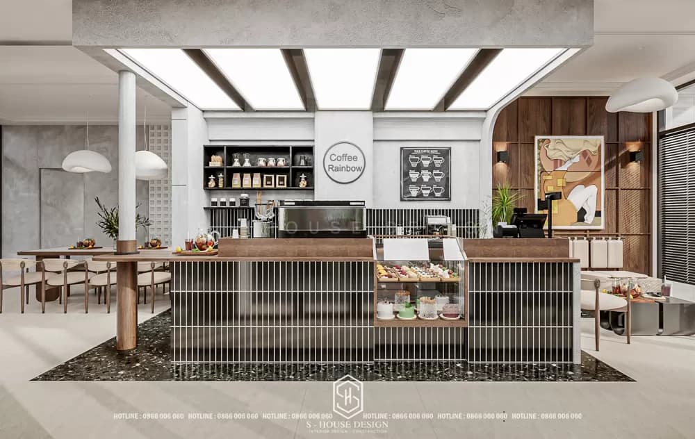 Beautiful Modern Style Cafe Interior Design (2)