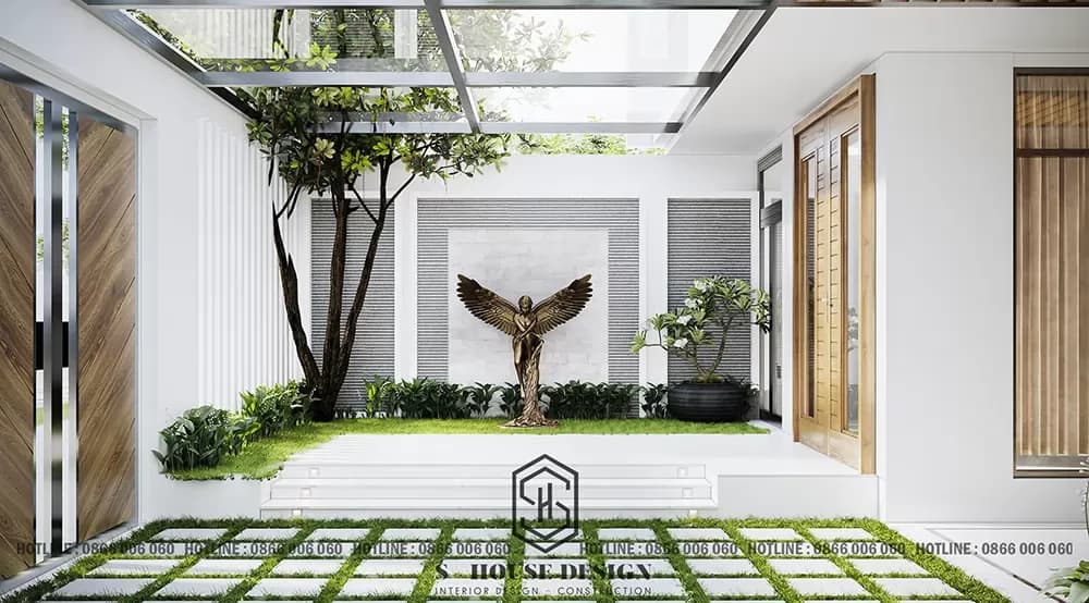 Thiết kế nhà phố mái thái hiện đại (5)