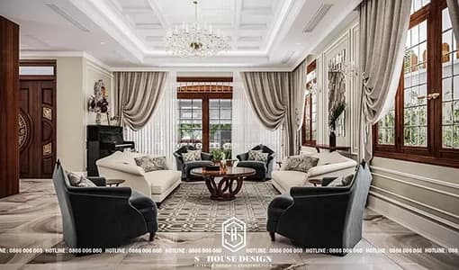 Villa Interior Design by Ms. Huyen My Gia
