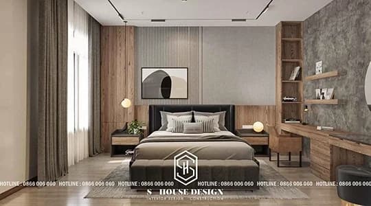 Thiết kế nội thất nhà phố 2 tầng nhà Anh Minh