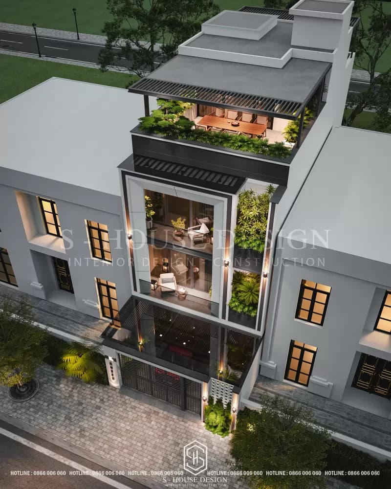Anh Khang 3-Story Modern Townhouse Architectural Design (1)