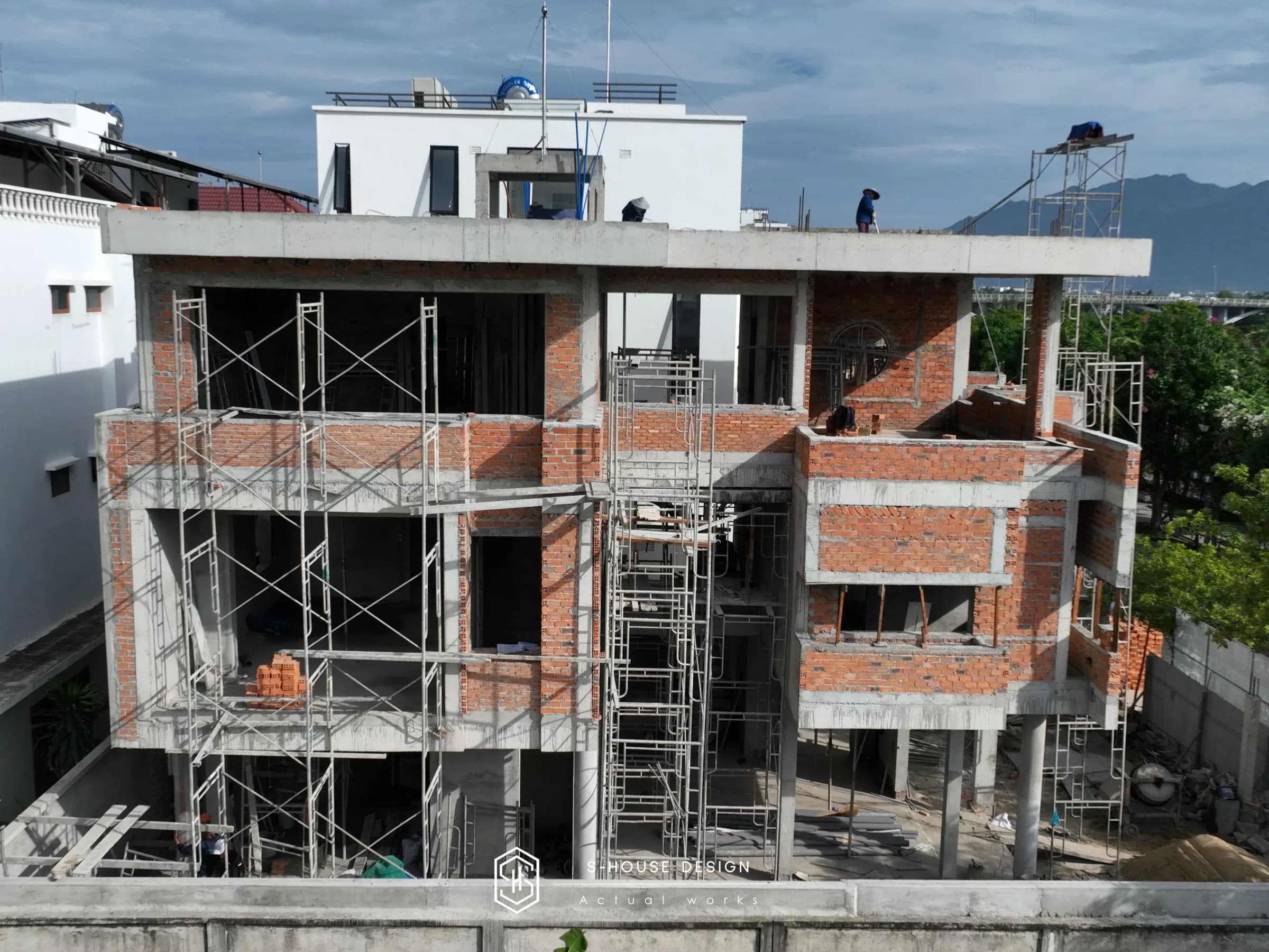 Thi Công Biệt Thự Hiện Đại 16x22m
