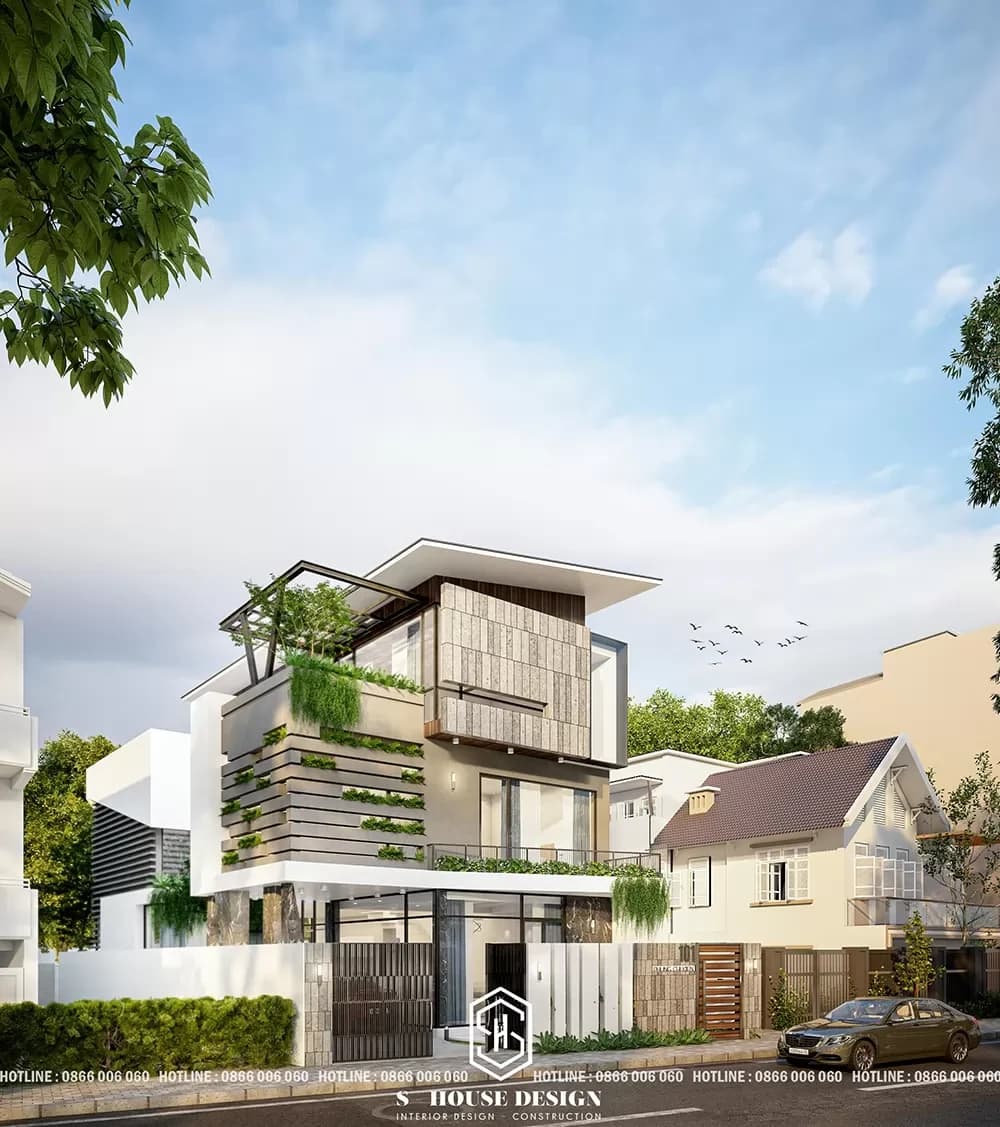 Thiết Kế Kiến Trúc Nhà Anh Tuấn - 101 Phùng Chí Kiên, Tp.Vinh (2)