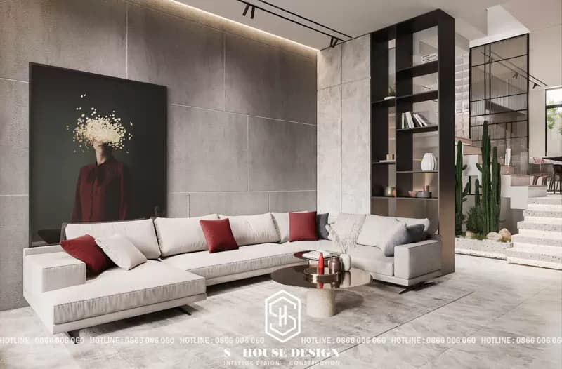 thiết kế nội thất nhà phố 3 tầng đơn giản (2)