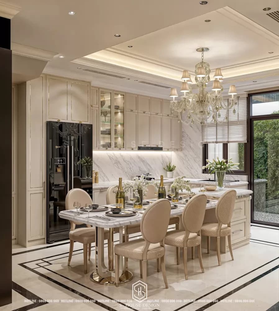 Nội Thất Tân Cổ Điển Tại Classia Khang Điền - Thủ Đức HCM (1)
