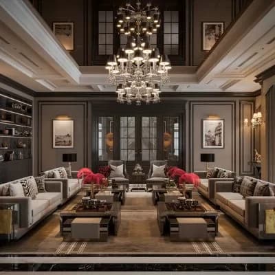 Interior Design of Neoclassical Villa Anh Dat Ho Chi Minh