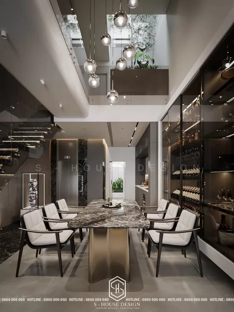 Thiết Kế Nội Thất Nhà Phố Hiện Đại Anh Sơn