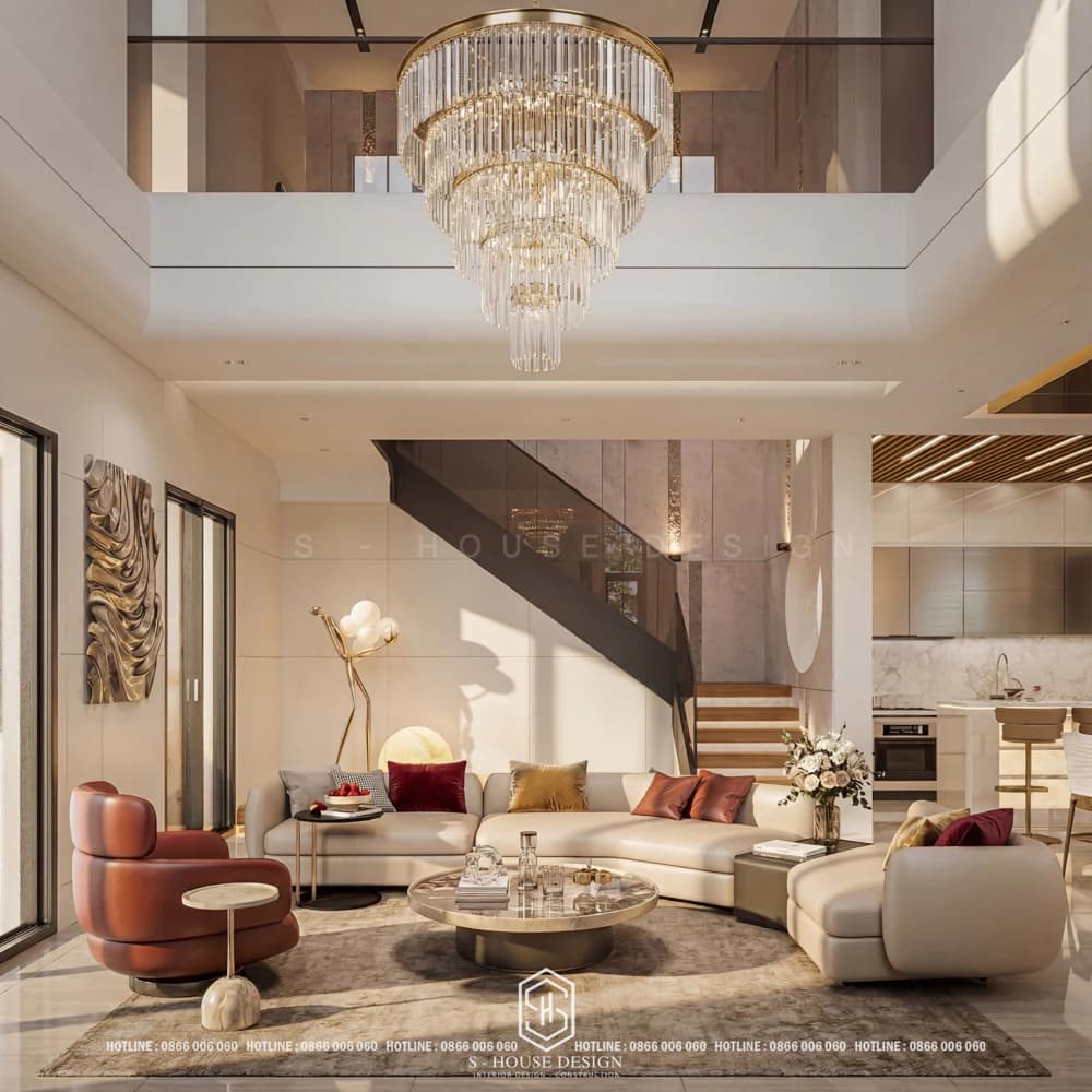 Neoclassical Corner Villa Interior Design Anh Hiep