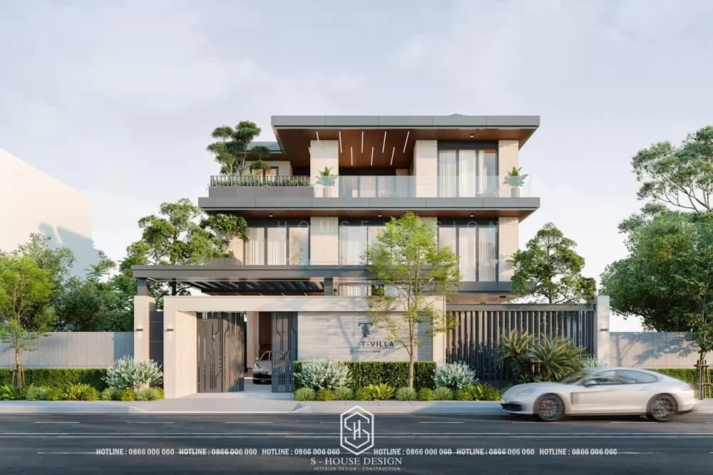 Modern Villa Design at VCN Phuoc Hai VIP Area