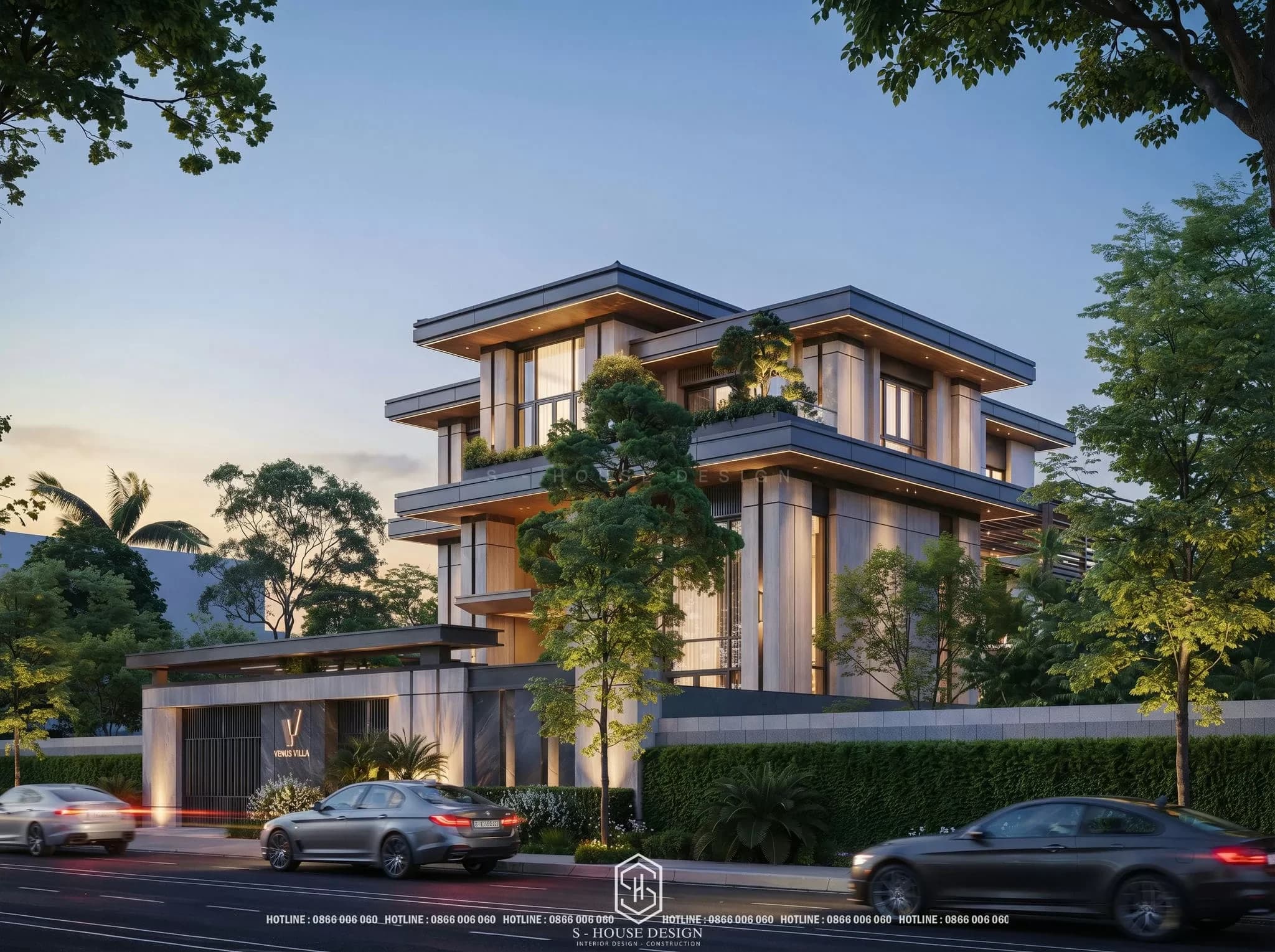 Thiết Kế Biệt Thự Nghỉ Dưỡng Ven Sông Tại Hải Phòng | Venus Villa (2)