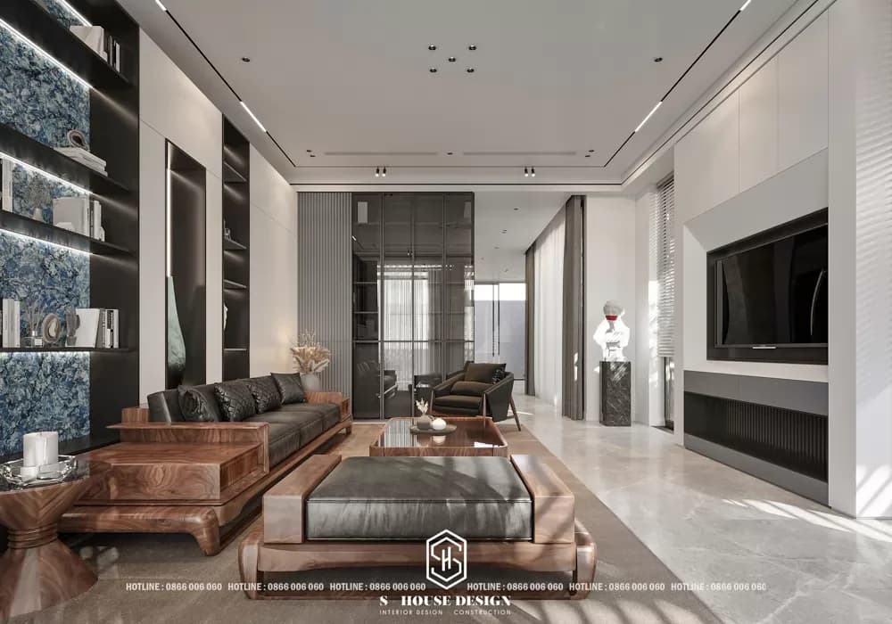 Thai roof townhouse interior design by Mr. Thinh
