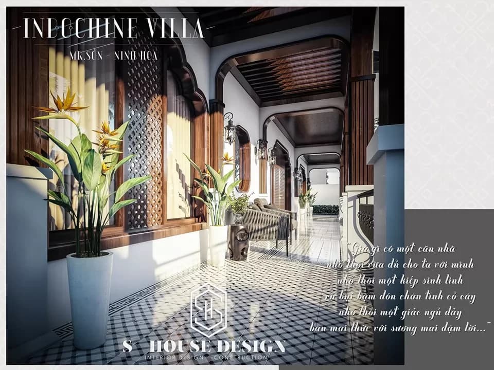 Thiết kế kiến trúc Indochina Villa (3)