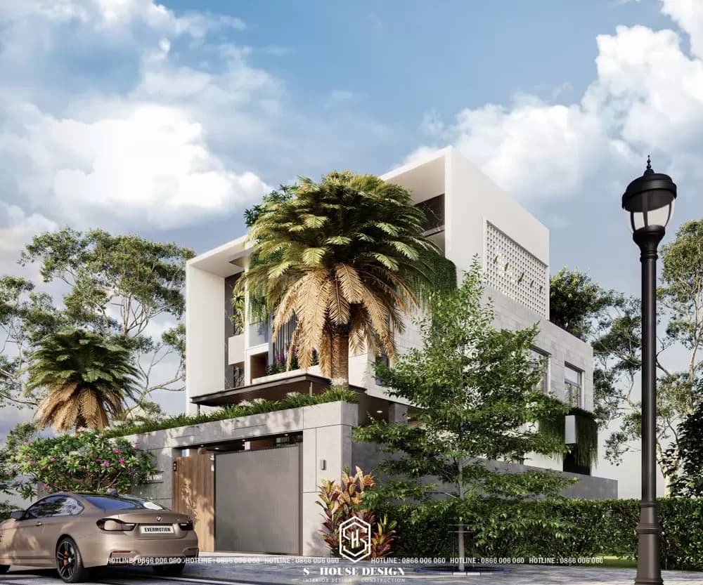Architectural design of townhouses in Yen Vinh (1)