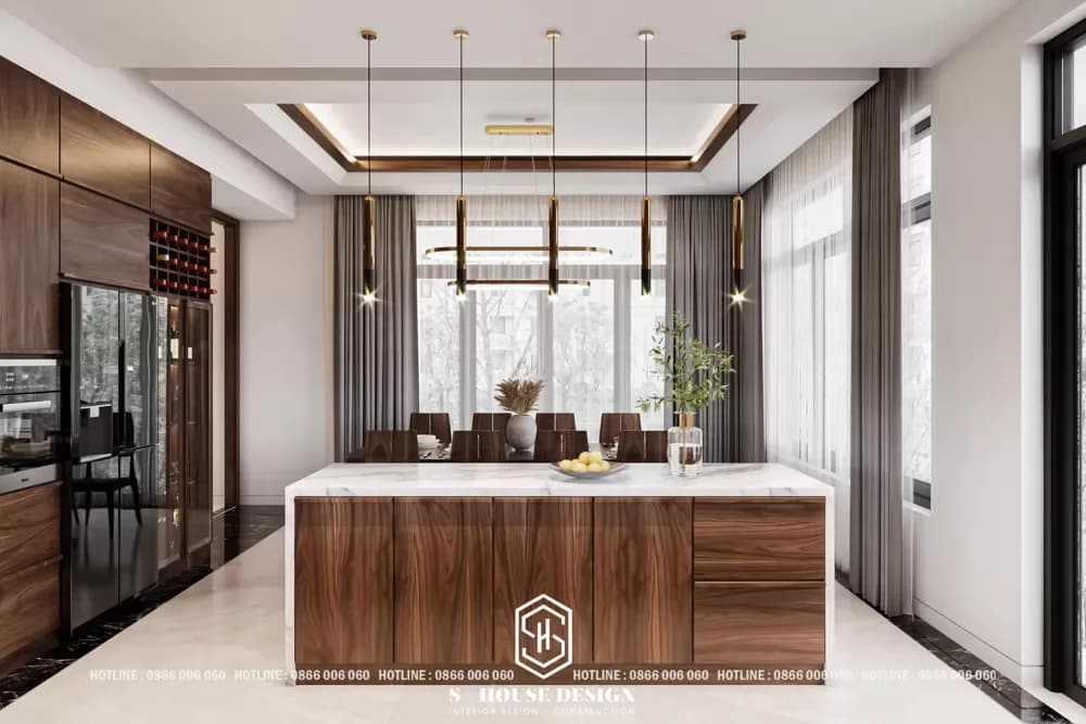 Thiết kế nội thất villa Anh Văn (3)