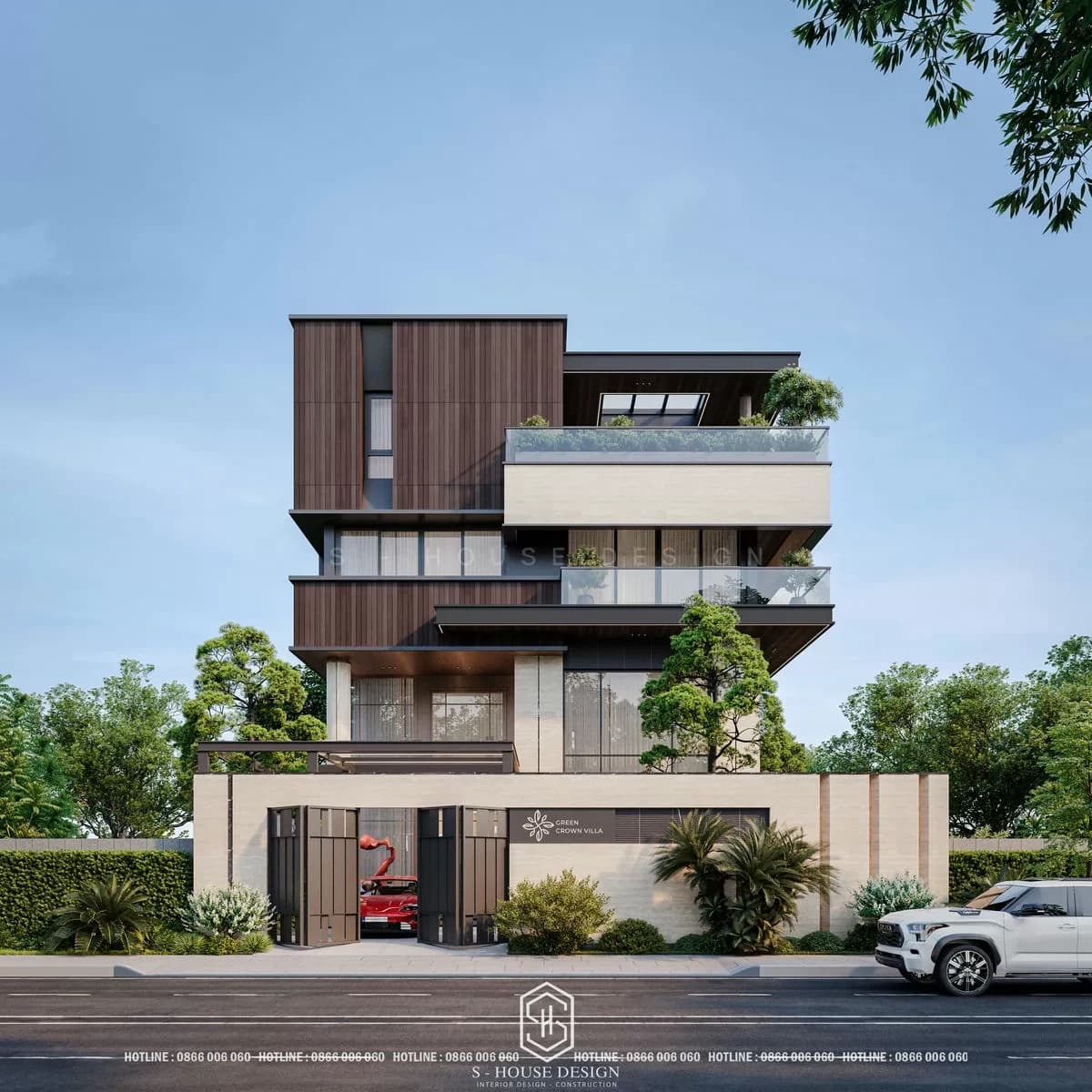 Thiết Kế Biệt Thự Hiện Đại Tại Hải Phòng | Green Crown Villa (1)