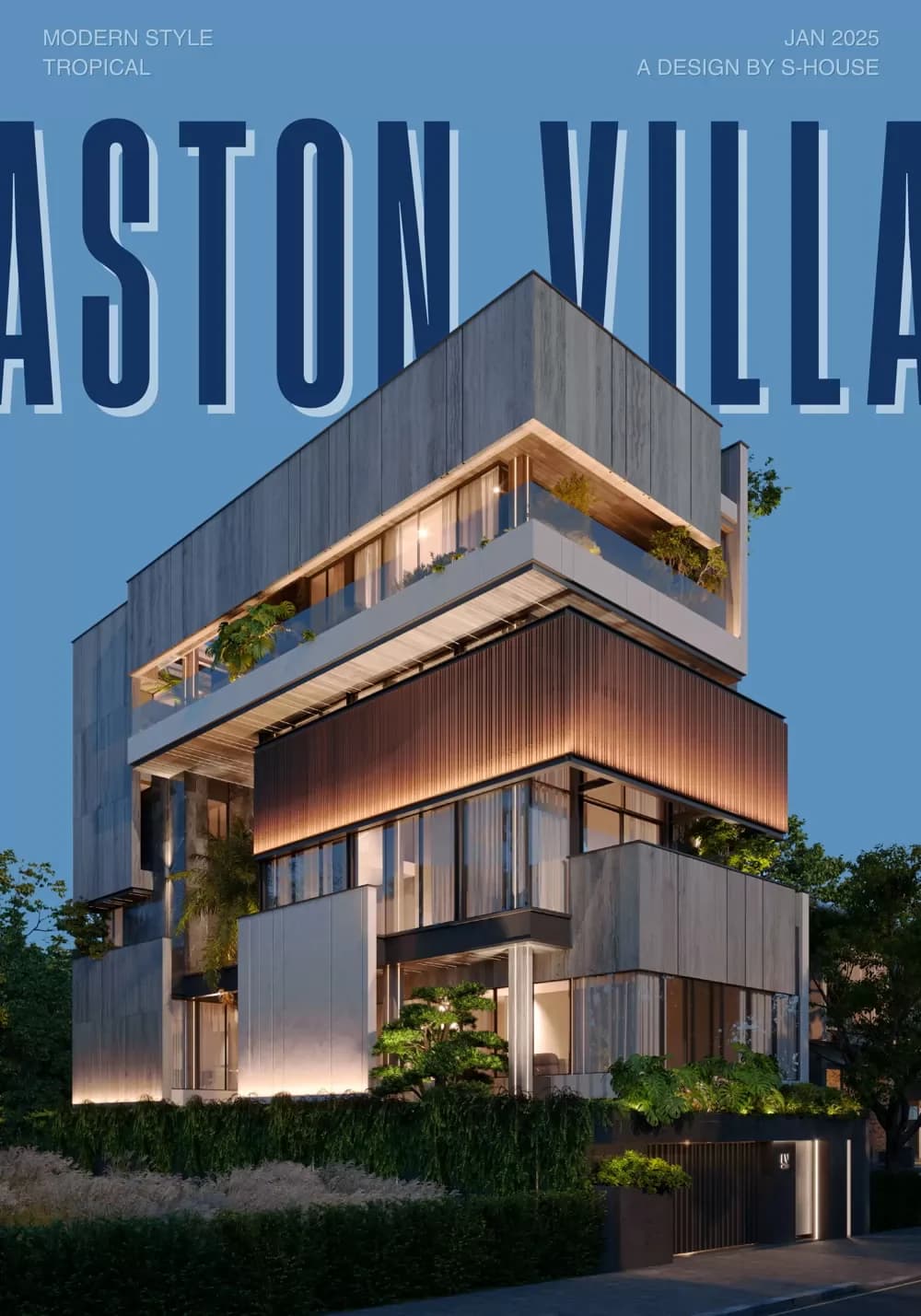 Thiết Kế Biệt Thự Aston Villa Phong Cách Hiện Đại (2)