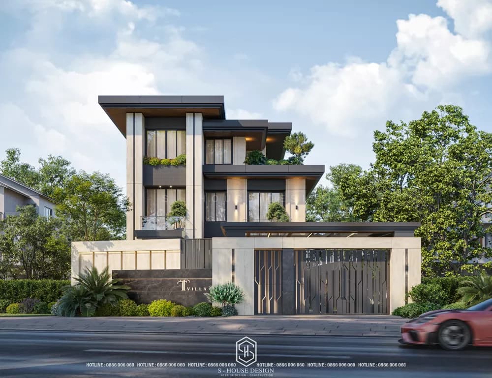 Modern Style Thanh Hoa Villa Design - Essence Home (1)