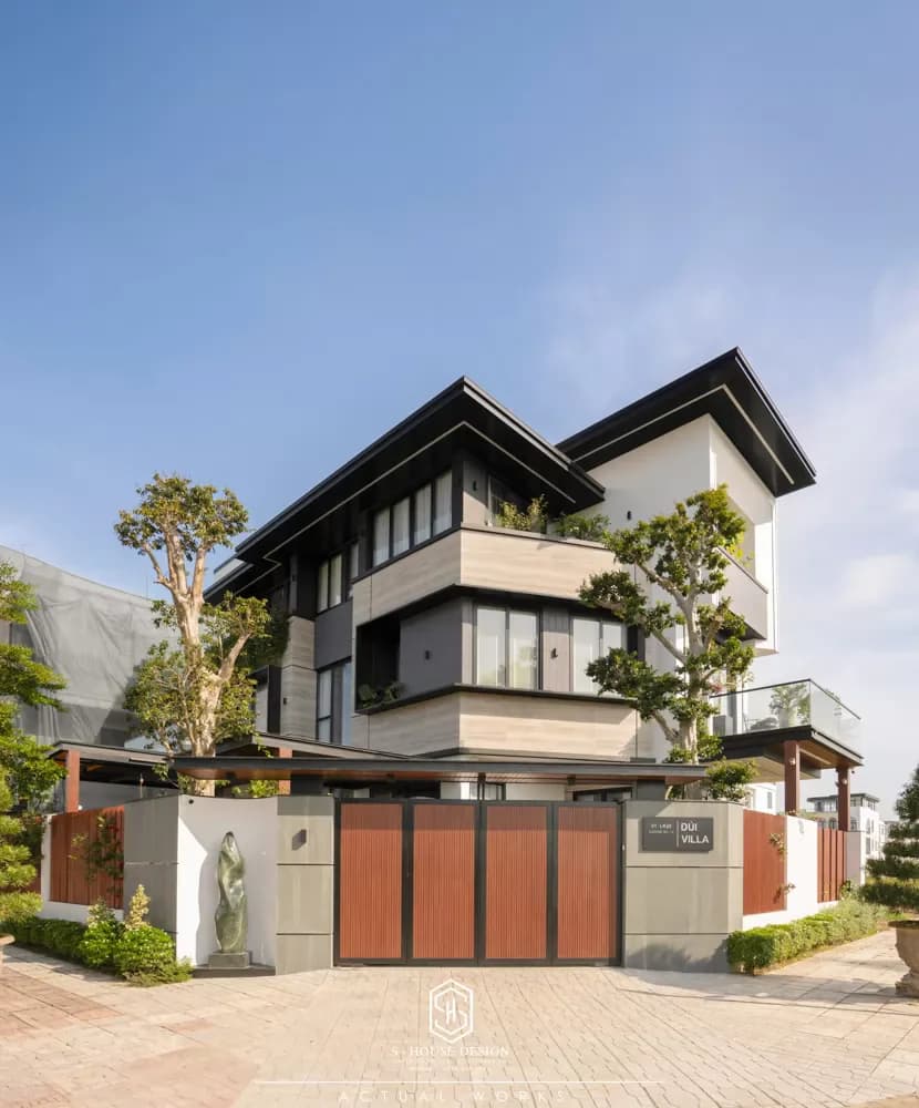 Kiến Trúc Thực Tế Biệt Thự Lô Góc Hiện Đại Tại Mỹ Gia (2)