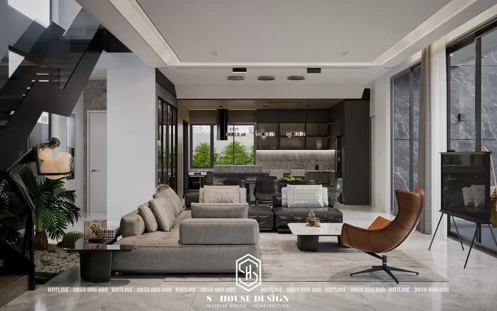 Modern Villa Interior Design In Ho Chi Minh (1)
