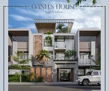 Architectural design of Ms. Oanh's townhouse - Da Nang