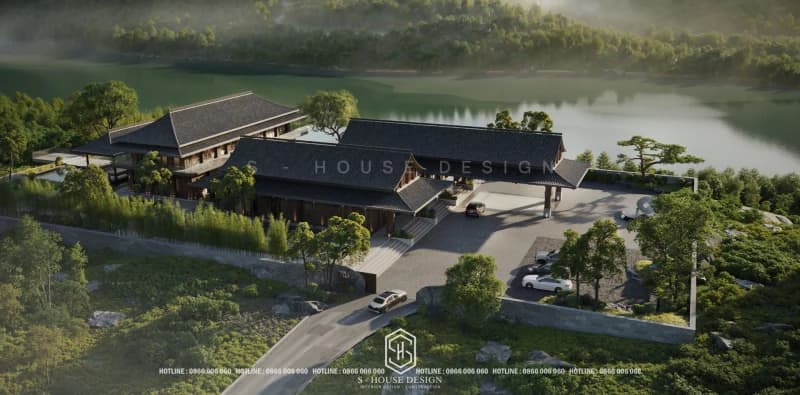 Super Design of Luxury Resort Villa in Tam Dao