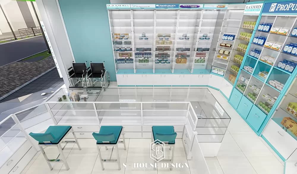 Design of Vi Tam pharmacy in Nha Trang (4)