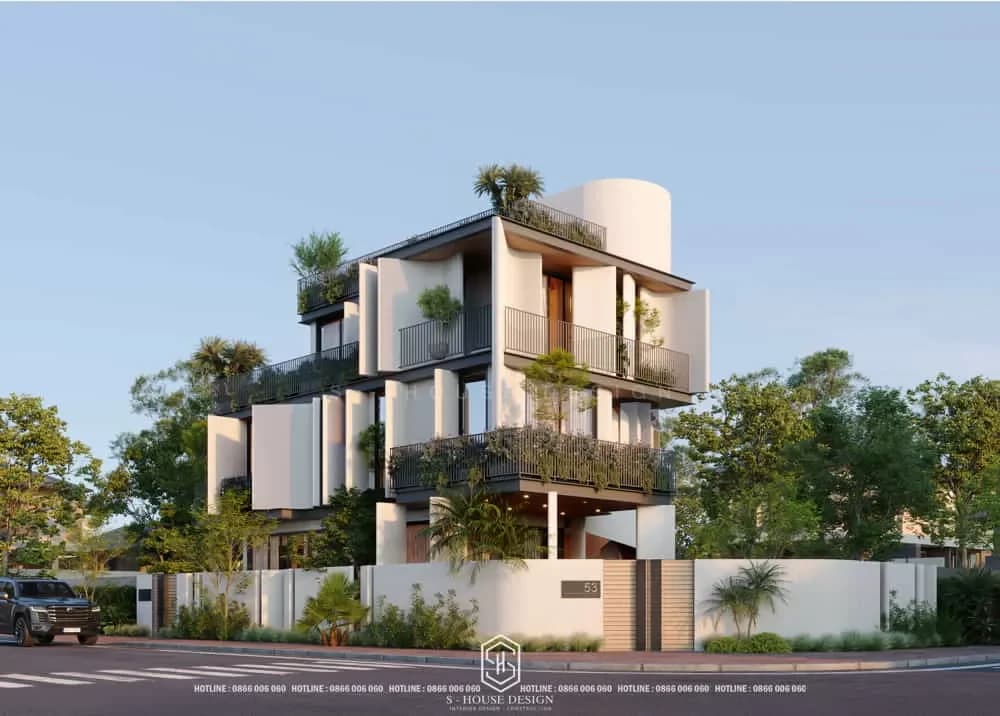 Thiết Kế Biệt Thự Hiện Đại Lô Góc Tại Thủ Đức - Hồ Chí Minh (2)